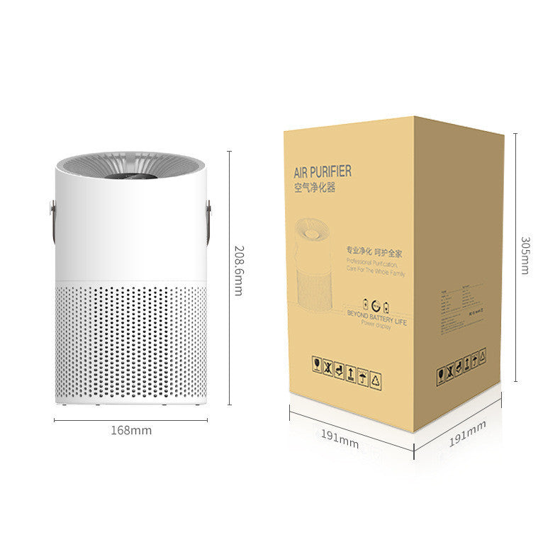 UVC Lamp Sterilization And Formaldehyde Removal Desktop Convenient Negative Ion Air Purifier