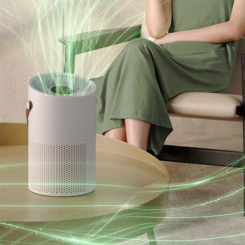 UVC Lamp Sterilization And Formaldehyde Removal Desktop Convenient Negative Ion Air Purifier